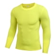 thumbnail image 2 of Men's Compression Shirt Baselayer Long Sleeve Tops Skin Fit Athletic Workout T-Shirts, 2 of 6