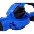 thumbnail image 4 of QinaQin 20V Cordless Leaf Blower, Electric Leaf Blower with 2 Speed Modes,Charger, Light Weight Sturdy Construction Leaf Blower for Lawn, Patio, Garden, Courtyard,black + blue, 4 of 6