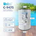 thumbnail image 2 of Unicel C-9475 Replacement 75 SqFt Pool Filter Cartridge, 193 Pleats, 2 of 11