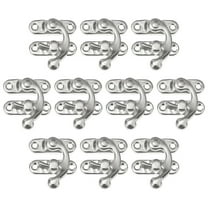 REACHISE Mini Swing Arm Clasp Hook Lock for Jewelry Box - 10 PCS