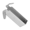 thumbnail image 4 of Ganchos dobles para puerta de ducha de vidrio, de acero inoxidable, para colgar toallas sobre pared de vidrio de baño, de 0,31 a 0,59 pulgadas de grosor, sin necesidad de taladrar, fácil de instalar,, 4 of 7