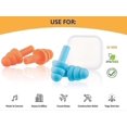 thumbnail image 4 of 10 Pairs Of Silicone Ear Plugs For Swimming, Adults, Ear Plugs Set, Sleeping Ear Protection, Ear Plugs For Sleeping, 4 of 5