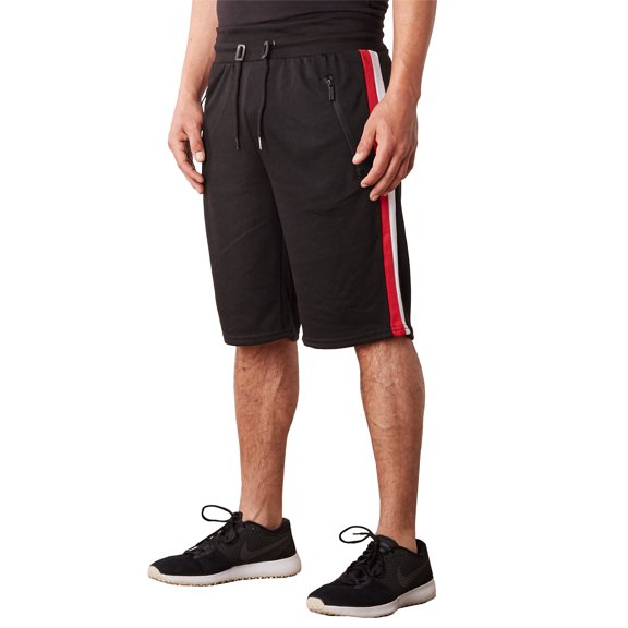 Men’s French Terry Jogger Shorts Casual Summer Lounge Gym