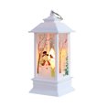 thumbnail image 1 of yeacher Christmas Snow Globe Lantern Hang-ing Lamp LEDs Warm Night Light Batter-y Operated for Home Ornamnet Gifts, 1 of 8