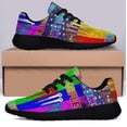 thumbnail image 3 of We The People Means Everyone LGBT Shoes Sneakers for Women Men Black Size 11.5, 3 of 7