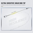 thumbnail image 2 of Ultra-light Fishing Rod with High Elasticity Carbon Fiber Rod Blank EVA Handle Ceramic Wire Guide Ultra-sensitive Solid Rod Tip, 2 of 8
