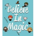 thumbnail image 2 of Girl's Harry Potter Believe In Magic Graphic Tee Tahiti Blue X Large, 2 of 4