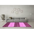 thumbnail image 3 of Ahgly Company Indoor Rectangle Abstract Purple Modern Area Rugs, 8' x 12', 3 of 4