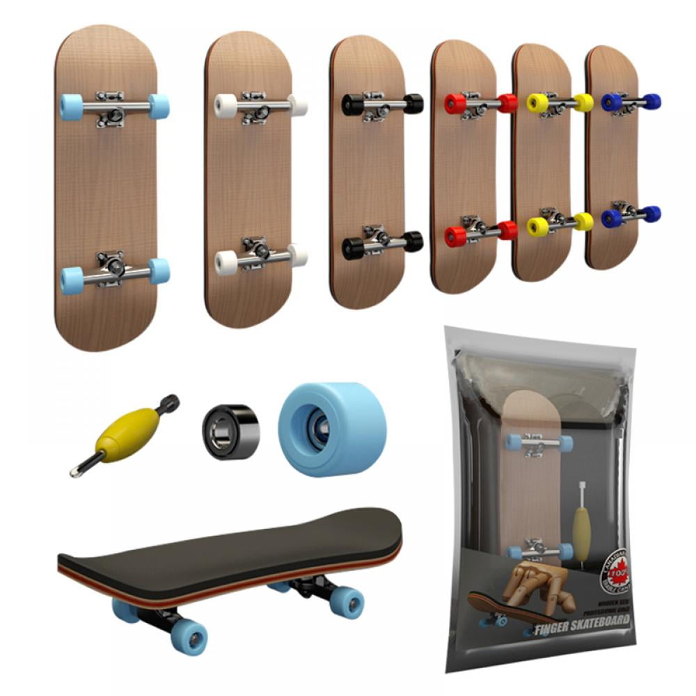 Details about   US Wooden Fingerboard Finger Skate Board Grit Box Foam Tape Maple Wood Gifts 