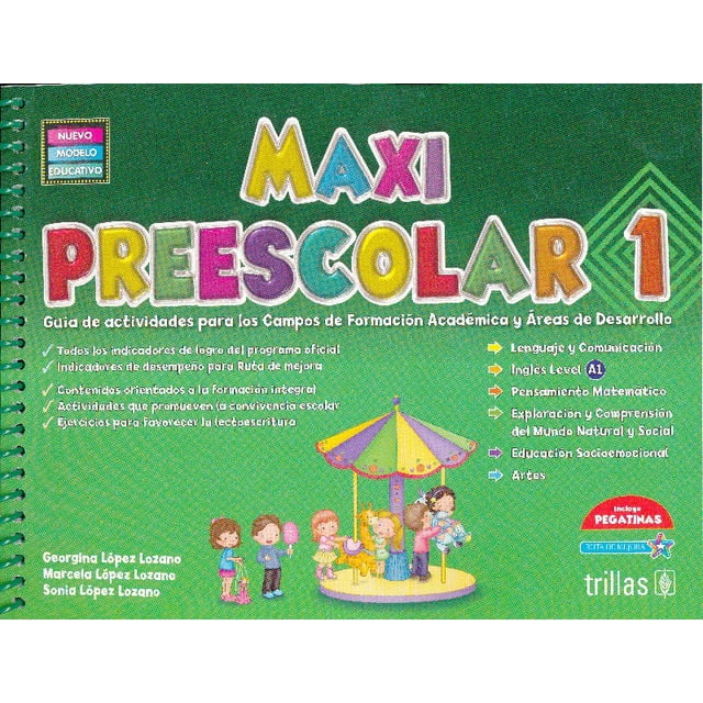 MAXI PREESCOLAR Editorial Trillas SA de CV Georgina Lopez Lozano