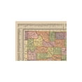 thumbnail image 4 of Historic State Map - Oklahoma - Hammond 1910 - Vintage Wall Art, 4 of 4