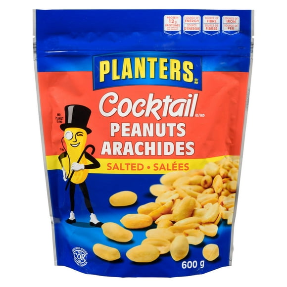 Planters Cocktail Peanuts, 600 g