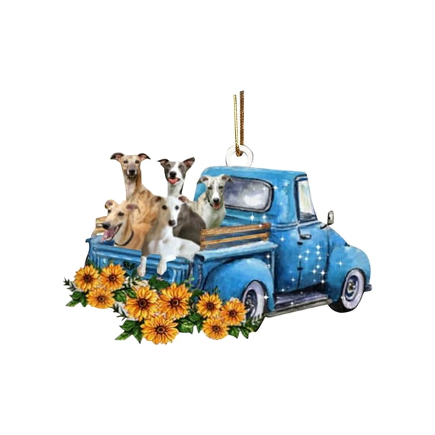 Acrílico coche cachorro colgante autopartes llave colgante mochila colgante pequeño animal Wmkox8yii fhajkh1552