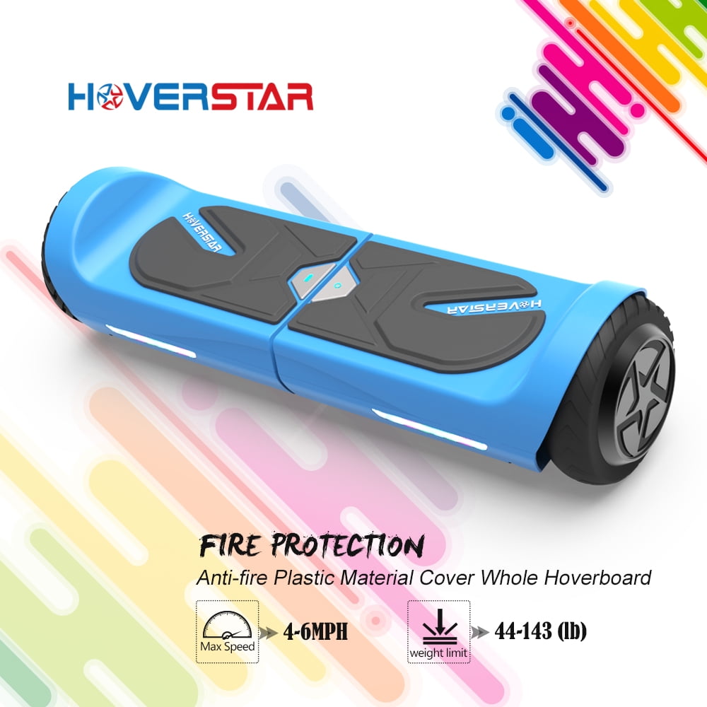 Hoverboard Kids 4.5 Two Wheel Self Balancing Electric Scooter UL 2272 Certified Blue Walmart