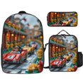 thumbnail image 1 of The Lego Movie Backpack Three Piece Essentials 17 Inch Bag Lunch Tote Pen Case, 1 of 5