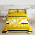 thumbnail image 2 of Homewish Girly Dreamy Dance 3 Pieces Queen Comforter Set For Female Men Teens,Cheer Team Ultra Soft Bedding Sets,Sport Theme Bedding Comforter Set,Breathable Home Decor,Reversible, 2 of 8