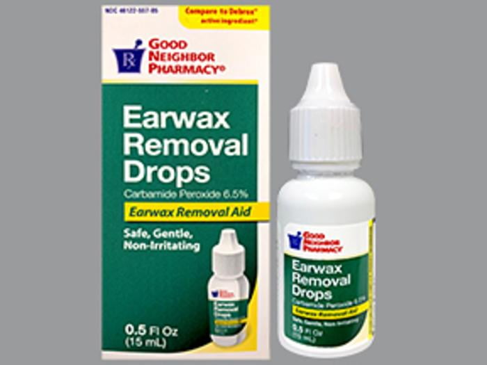 GNP Earwax Removal Drops 0.5 Fl oz (15 ml)