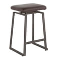 thumbnail image 3 of Tabouret à hauteur de comptoir Geo de LumiSource, Ensemble de 2, 3 of 8