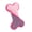 Pink, variant on mdesiwst Plush Bone Dog Chew Toy Bite Resistant Squeaky Stuffed Bone Interactive Toy Small Medium Large Dogs Teething Cleaning Boredom Toy
