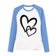 thumbnail image 4 of Blusas y camisas de manga larga con cuello redondo para niños. Camiseta básica informal y cómoda para niños de tallas medianas y grandes. Camiseta de poliéster para niñas., 4 of 5