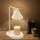 thumbnail image 3 of Lámpara eléctrica Calentador de velas con temperatura ajustable Soporte de luz aromática decorativa para decoración del hogar Sala de estar de Navidad marrón Baoblaze Lámpara de vela más cálida, 3 of 8