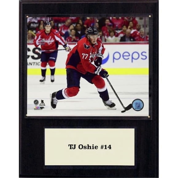 CandICollectables 1215OSHIECAP NHL 12 x 15 in. TJ Oshie Washington Capitals Player Plaque
