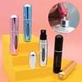 thumbnail image 5 of 12 Pack Refillable Perfume Atomizer Spray Bottles for Travel – 5ml Mini Cologne Refillable Bottles, Portable Perfume Sprayers for Women & Men, TSA Approved Family Set for Home and Travel Use, 5 of 6