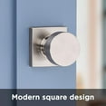 thumbnail image 4 of Pismo Square Hall/Closet Knob in Satin Nickel, 4 of 8