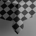 thumbnail image 5 of Gray and Black Checkered Pattern Square Tablecloth,Waterproof Square Table Cover,Wipeable Spillproof Washable Table Cover for Home Kitchen Party Decor 60"x60"(152x152cm), 5 of 6