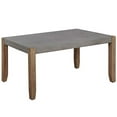 thumbnail image 1 of Table Basse Newport 36 Pouces L en Faux Béton et Bois, 1 of 2