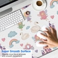 thumbnail image 2 of Long Mouse Pads for Desk,White Fairy Castle Pattern Desk Mats on Top Of Desks, Desk Mouse Pad Extra Large with 3mm Non-Slip Base and Stitched Edge for Gaming,Office,Work,Home 47.3"x23.6", 2 of 6