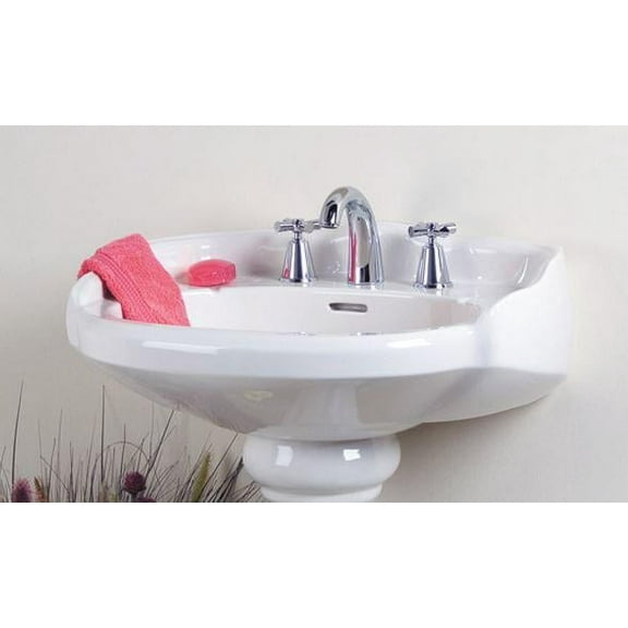 BarclayVictoria Basin, 4"cc, White