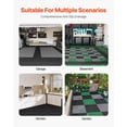 thumbnail image 6 of Interlocking Drainage Mat 15.7x15.7 Modular Cushion 24 Pcs Non Slip Black PP Floor Tile for Garage Garden Kitchen Outdoor, 6 of 6