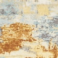 thumbnail image 7 of Surya Bodrum BDM-2301 106x144" Rectangle Fabric Rug in Saffron Orange/Pale Blue, 7 of 7