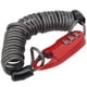 thumbnail image 5 of Candado de cable para casco de bicicleta, candado de contraseña antirrobo universal portátil para motocicleta y bicicleta, color rojo YUNYI BRAND  Deportes, 5 of 8