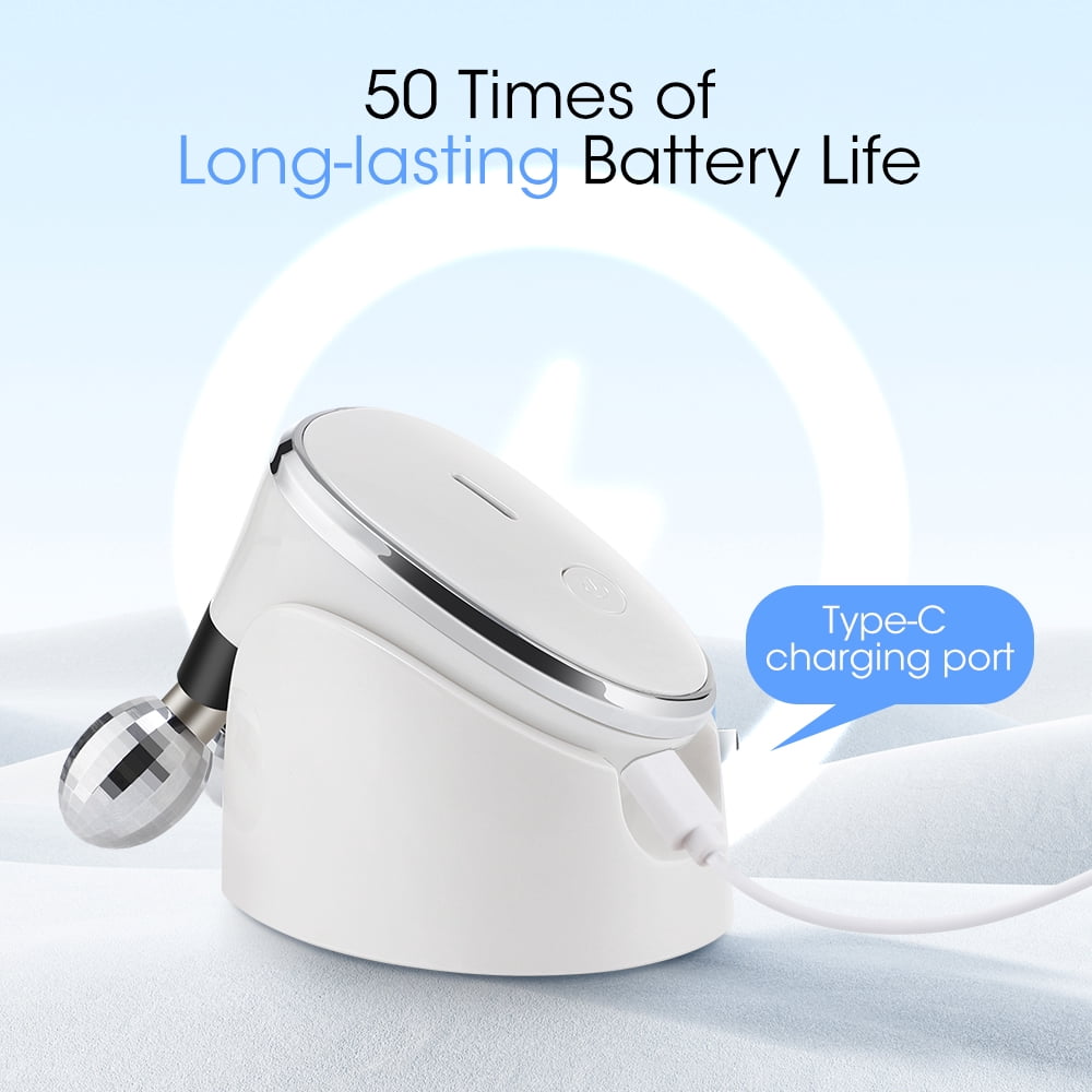 Flaremore Micro-current Face Massager 6 in 1 Electric Facial Skin Beauty Device Lifting Firming Fading Lines 101800 Battery