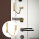 thumbnail image 3 of 1 Conjunto de cerradura de la cadena de la puerta de la cadena de seguridad de acero inoxidable Guardia con bloqueo anti robo, 3 of 5