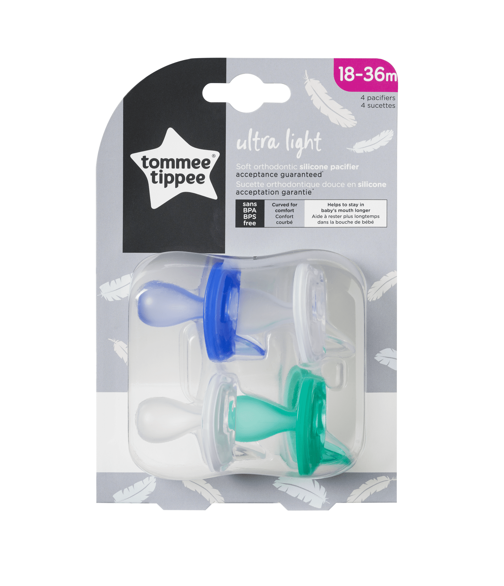 Tommee Tippee Sucettes 18-36 m - 1 ea
