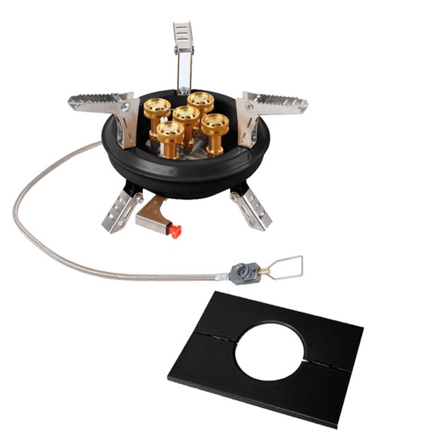 Lohascamping, ligero, plegable, multifuncional, mesa IGT, rollo, brasero, pierna ajustable, escritorio, quemador de escritorio, mesa de barbacoa