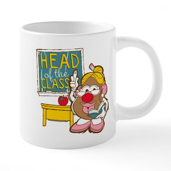 CafePress - Mrs. Potato Head Of Class - 20 Oz White Ceramic Mega Mug