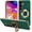 Dark Green, variant on Electroplated Magnetic Ring Holder Case for Samsung Galaxy A56 5G, 360 Degree Rotation Metal Anti-Drop Finger Ring Holder Magnet Car Holder Soft Slim Silicone Shockproof Phone Cover - Purple