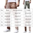 thumbnail image 4 of Stamzod Fashion Clothing 2026 Men's Vintage Ripped Jeans Slim Fit Stretch Distressed Denim Pants with Pocket Khaki-2 S, 4 of 10