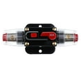 thumbnail image 2 of car and boat Audio Circuit Breaker with Inline Manual Reset Fuse 20A/30A/40A/50A//80A/100A/150A Holder - Black, 30A, 2 of 7