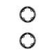 thumbnail image 1 of Eigraketly Platos anchos y estrechos profesionales, rueda dentada resistente al desgaste, círculo de bicicleta, piezas de placa de de una Negro 2piezas, 1 of 6