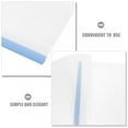 thumbnail image 7 of Masteelf Blue PP File Folders with Sliding Bar for Document Organization and Storage 10pcs, 7 of 7