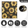thumbnail image 5 of Yayeee Magnetic Dishwasher Cover for The Front Decoration Home Kitchen Machine Sticker Protector, Black Sunflower Pattern, 5 of 6