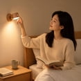 thumbnail image 7 of Rechargeable LED Wall Mount Light, Touch Activated Sconce, Bedroom Hallway Living Room, 7 of 7