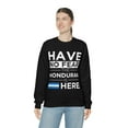thumbnail image 6 of Have No Fear The Honduran is here Honduras Pride Unisex Sweatshirt, S-2XL, 6 of 9