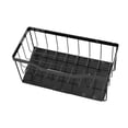 thumbnail image 4 of yuksok Sink Drain Rack Sponge Organizer Sink Tray Bracket for Bathroom Rags Sponges, 4 of 9