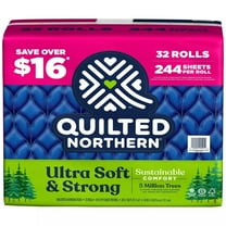 Quilted Northern Ultra Soft and Strong Toilet Paper (244 Sheets/Roll 32 Rolls)